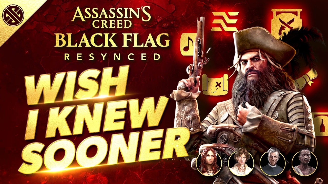 Black Flag Resynced: советы, которые стоило знать раньше | Гайды, хитрости и всё, что нужно знать...