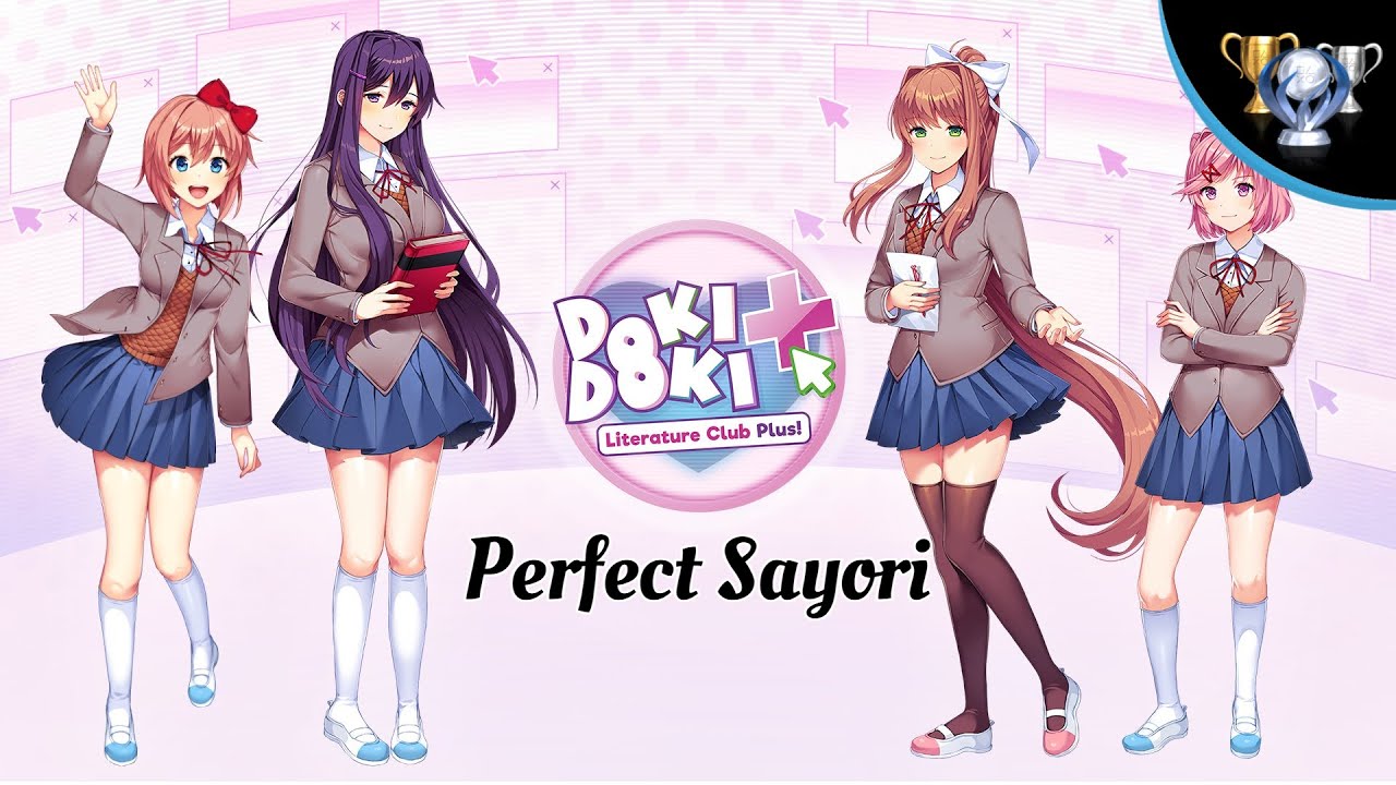 Doki Doki Literature Club Plus - Perfect Sayori Trophy
