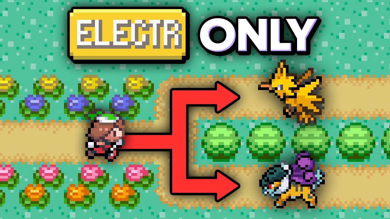 Can you beat Emerald Rogue with only ELECTRIC type Pokemon?