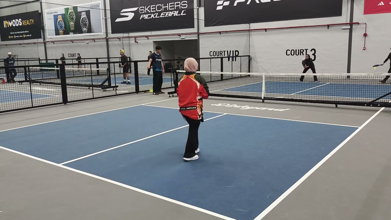 Dinkyard Court Opening Team Tournament - Semi Final Women Double : Picklehill A VS The Palm B