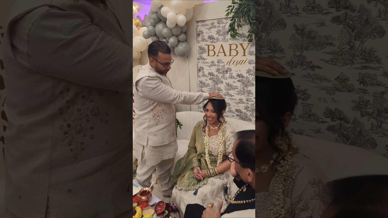 Bharifete: A Colorful Journey Through #Indian Baby Shower Traditions and #Games 🇮🇳 #babyshower
