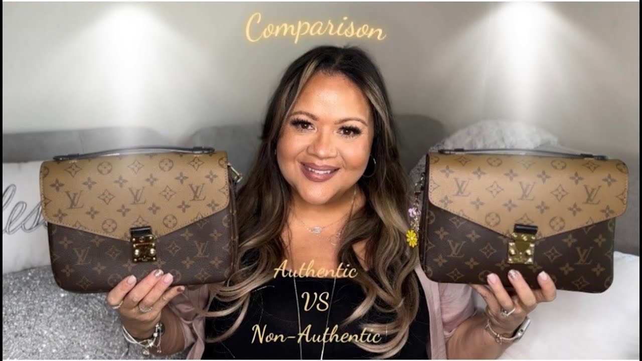 👜Pochette Metis 💕reverse Comparison….