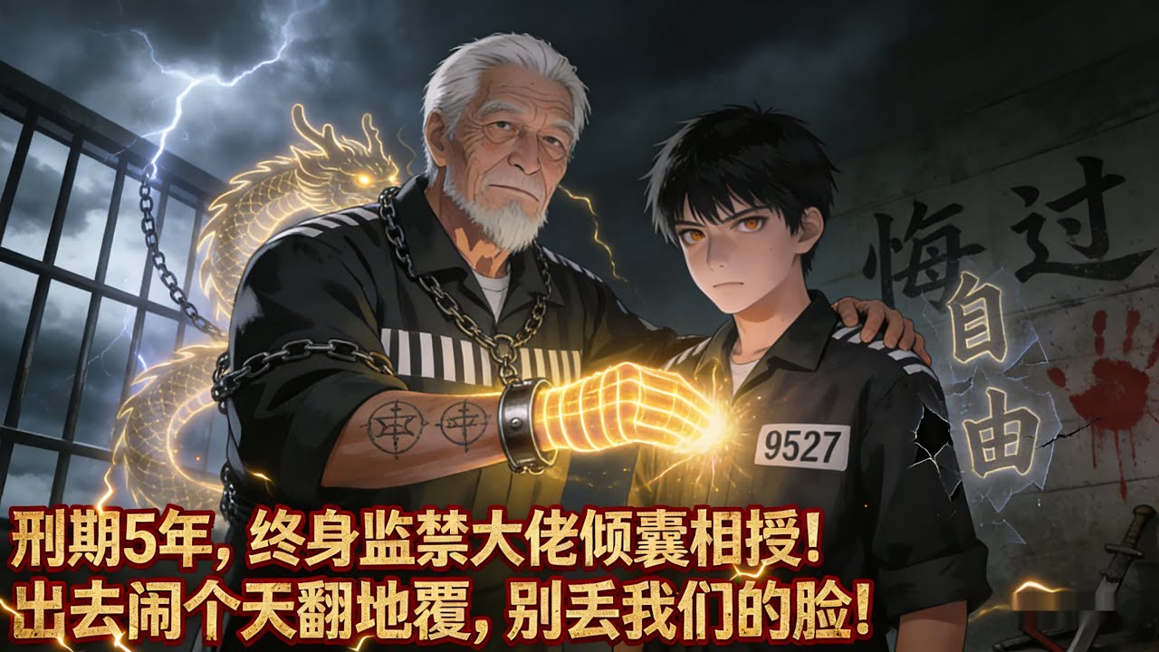 刑期 5 年终身监禁大佬倾囊相授闹个天翻地覆，别丢我们的脸#重生 #穿越 #小說推薦 #小說 #逆襲 #玄幻小說 #玄幻文 #都市小說 #年代小說 #修仙 #種田文 #種田小說 #劇情 #動漫 #漫畫