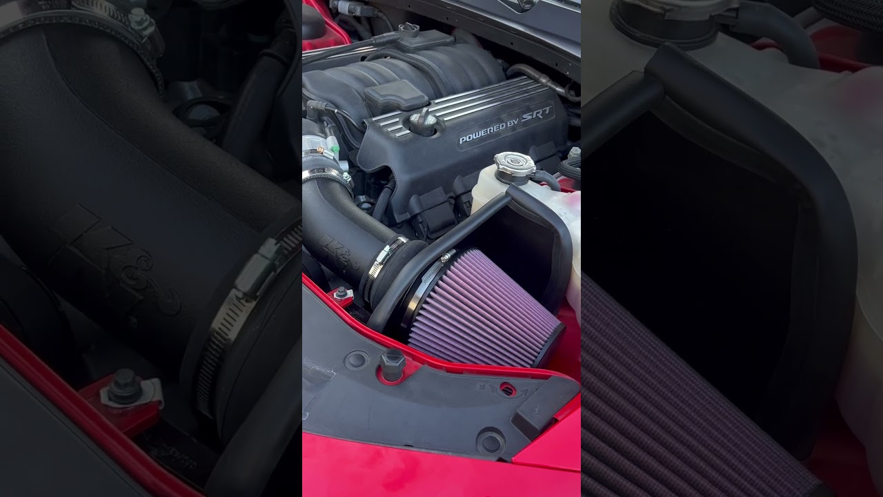 This Intake made my Scatpack Whine like a Hellcat🐯(K&N Cold Air Intake)