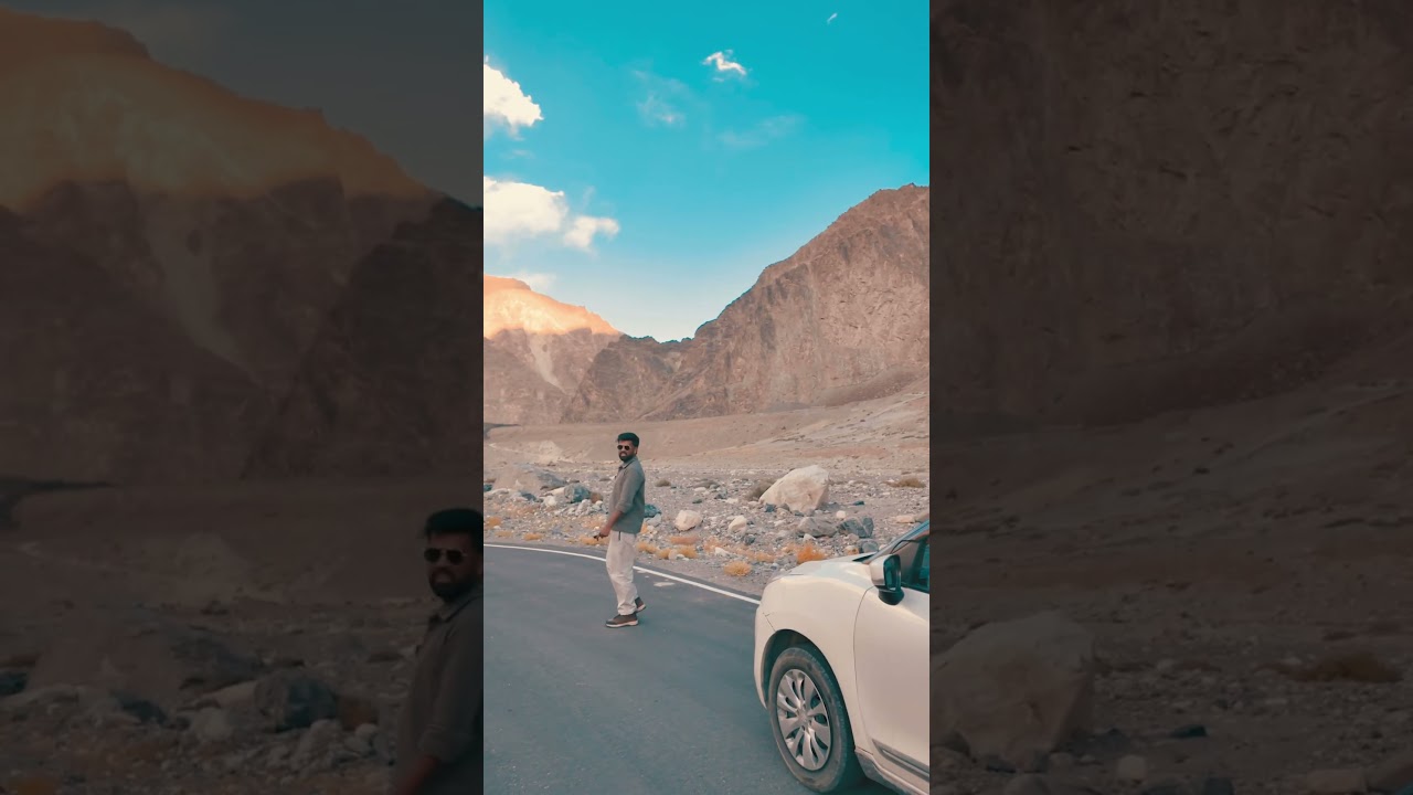 This beast is a lot of fun & adventure to drive in Ladakh Roads.. #car #baleno #suzuki #ladakh