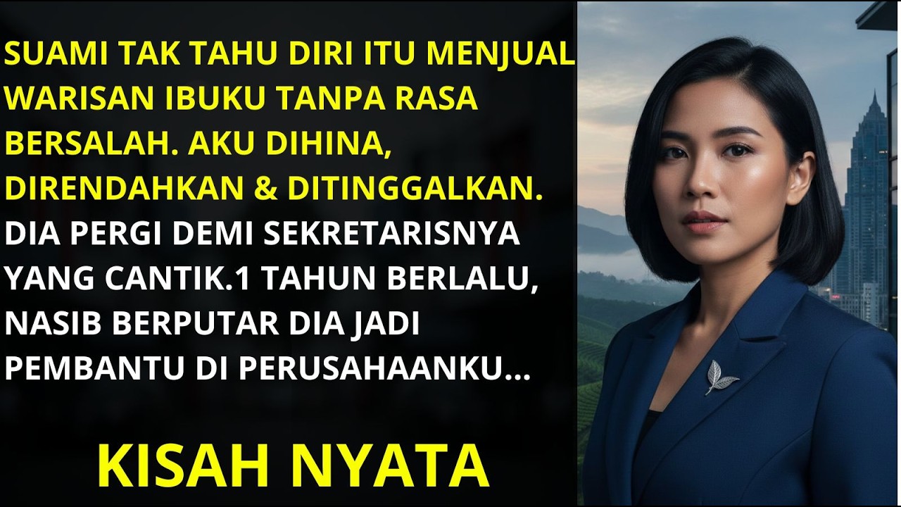 KARMA INSTAN! Suami Jual Warisan Ibu Demi Pelakor, Akhirnya Jadi Kuli di Perusahaan Istri