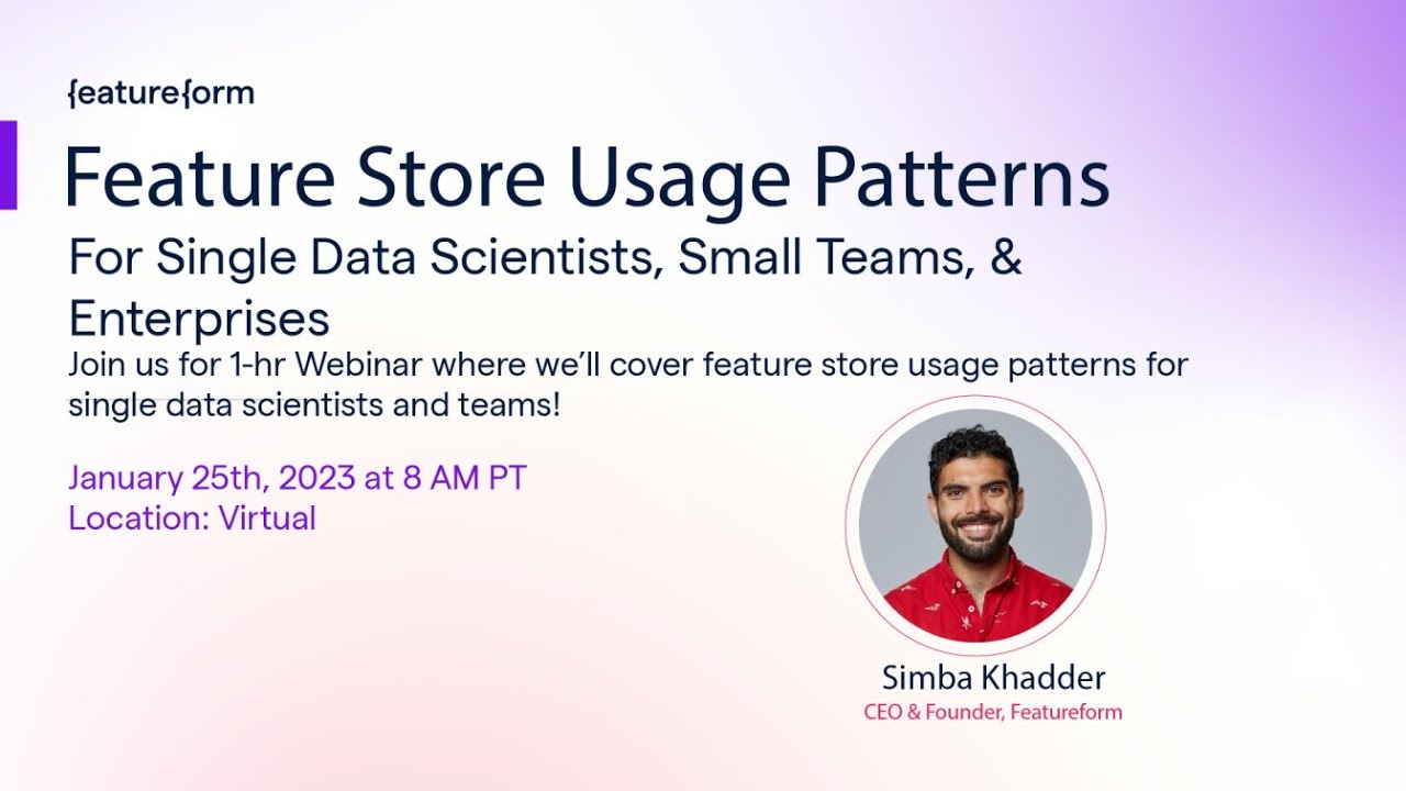 Feature Store Usage Patterns