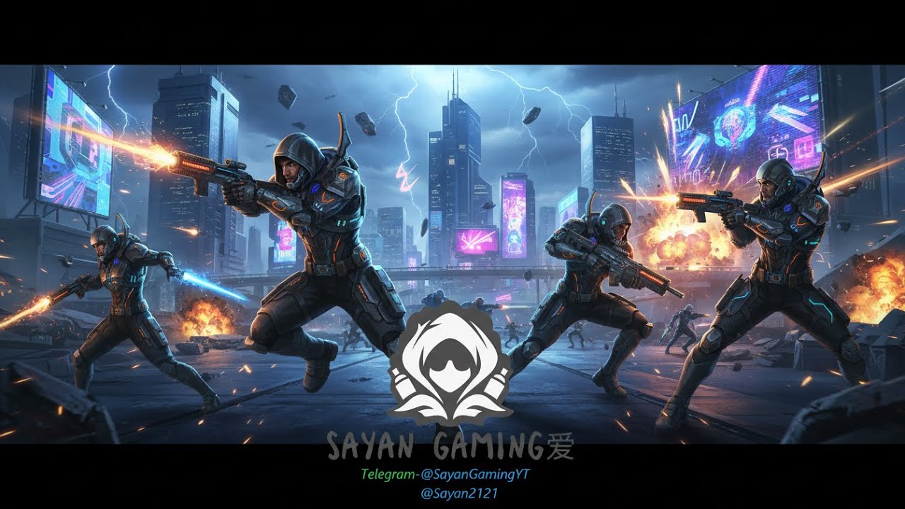 BGMI FULL RUSH GAMEPLAY WITH SAYAN GAMING @BattlegroundsMobile_IN