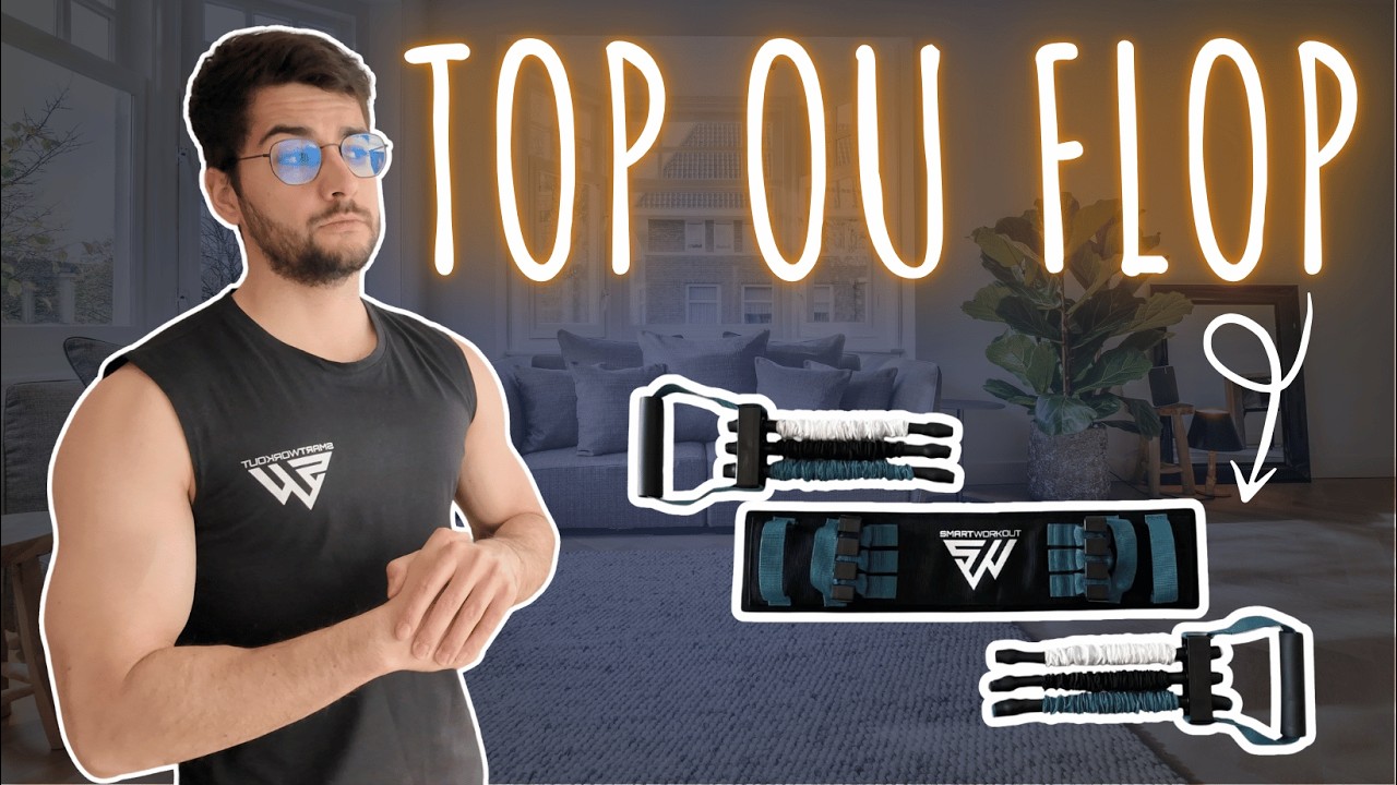 SMARTPRESS de SMARTWORKOUT : Test et avis, ces élastiques de musculation valent ils le coût ?