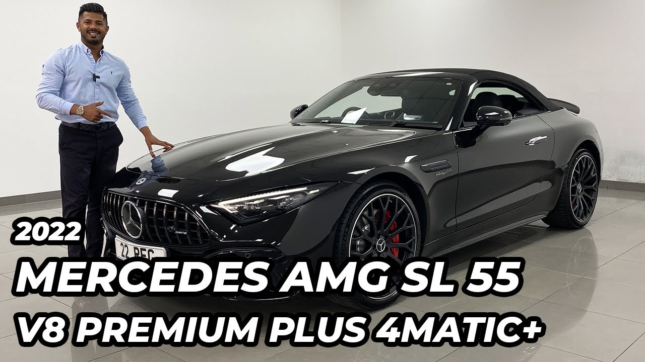 2022 Mercedes AMG SL 55 V8 Premium Plus 4Matic+