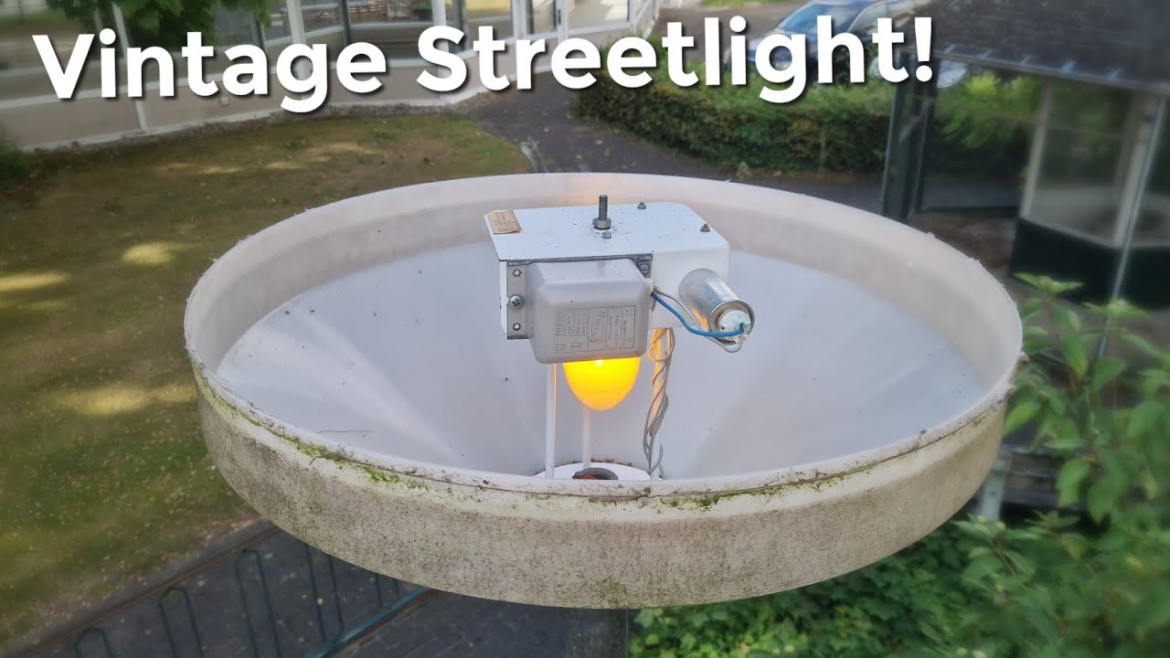 Vintage SON Post-Top Streetlight Lamp Replacement (Indal 2050)