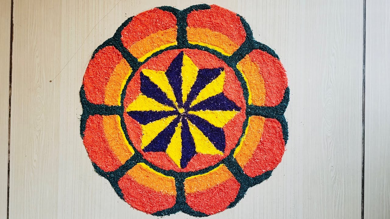 Best Rangoli design 
