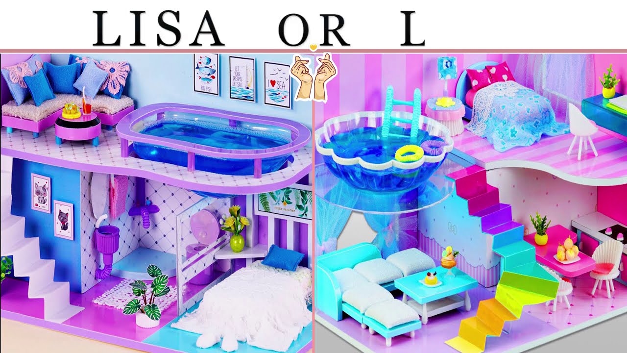 LISA OR LENA 💖 Miniature Collection | DIY Tiny Things #97