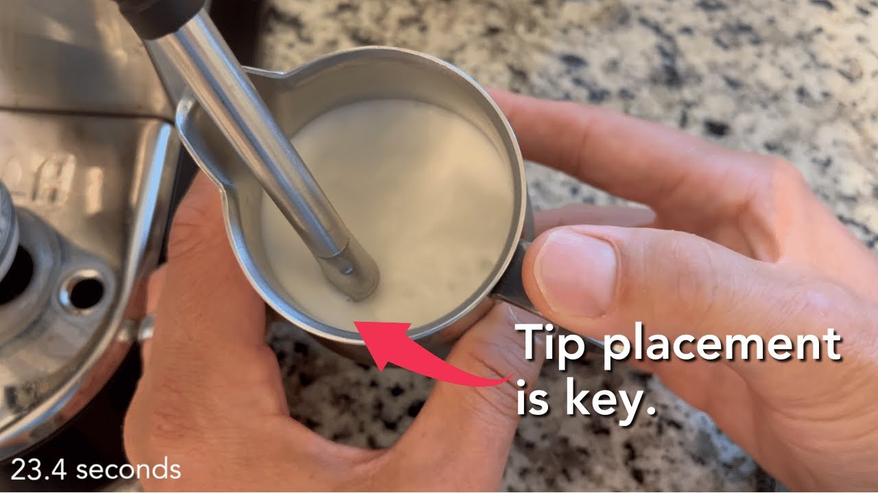 How to Steam Milk on the Delonghi Dedica Arte EC885