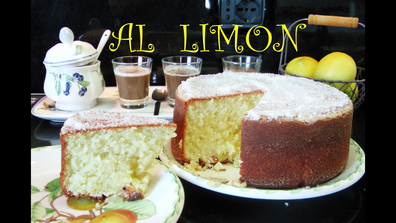 Como hacer BIZCOCHO de LIMON MUY ALTO. Lemon Cake 🌷TORTA AL LIMONE | Acqua Rosa Recetas