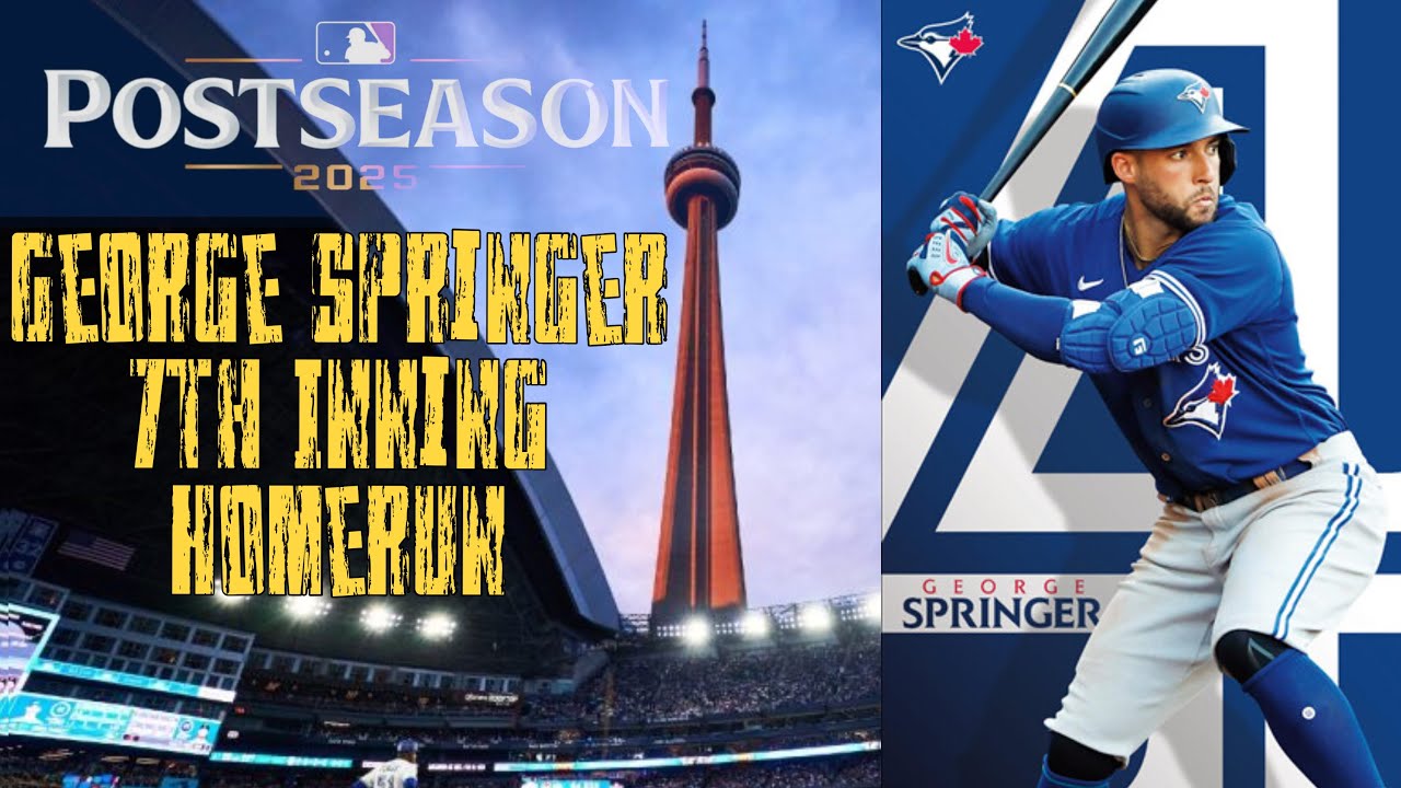 2025 ALCS George Springer GO-AHEAD Home Run 7th 
