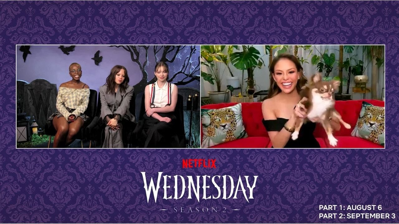 WEDNESDAY Jenna Ortega&rsquo;s New Role & Catherine Zeta-Jones&rsquo; killer Secret | Gretchen Fullido Official