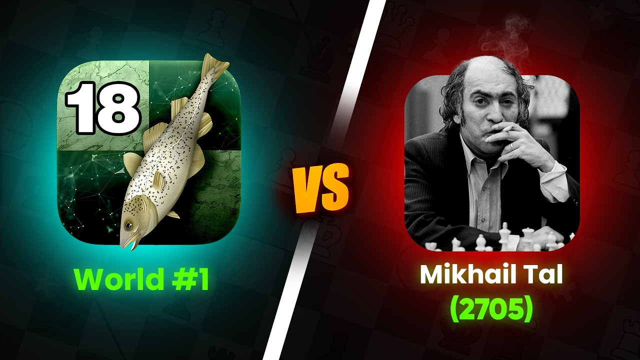 Mikhail Tal Meets Stockfish 18🤯🤯