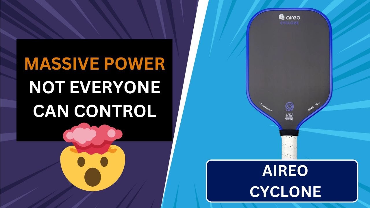 Aireo Cyclone Paddle Review: One of the Strongest Paddles but with Massive Feedback