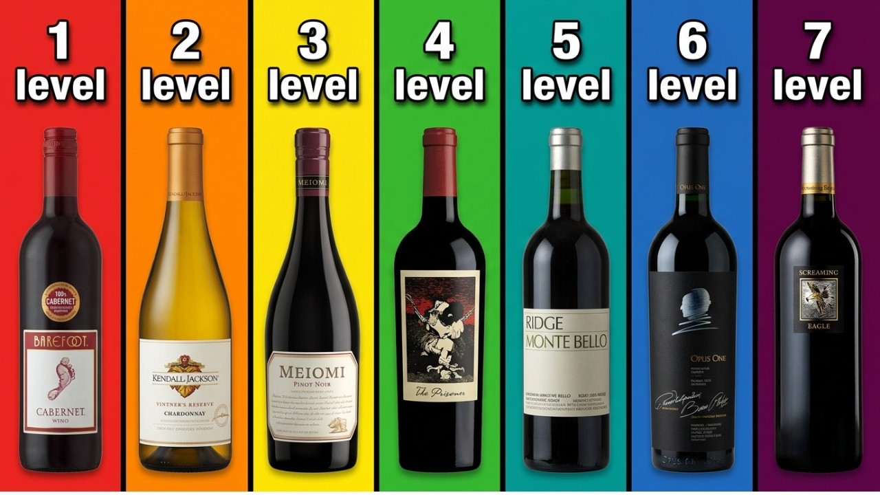 The 7 Levels Of American Wine