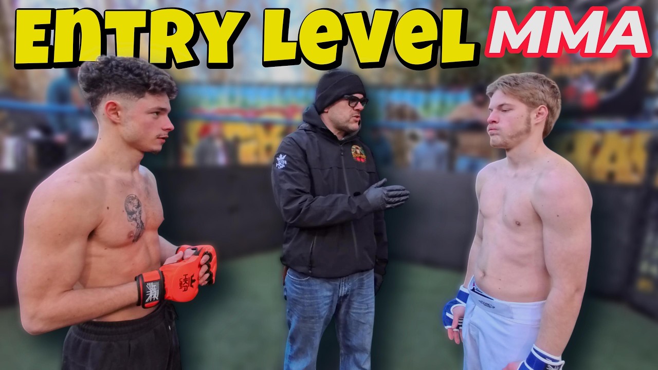 Бой ММА для начинающих