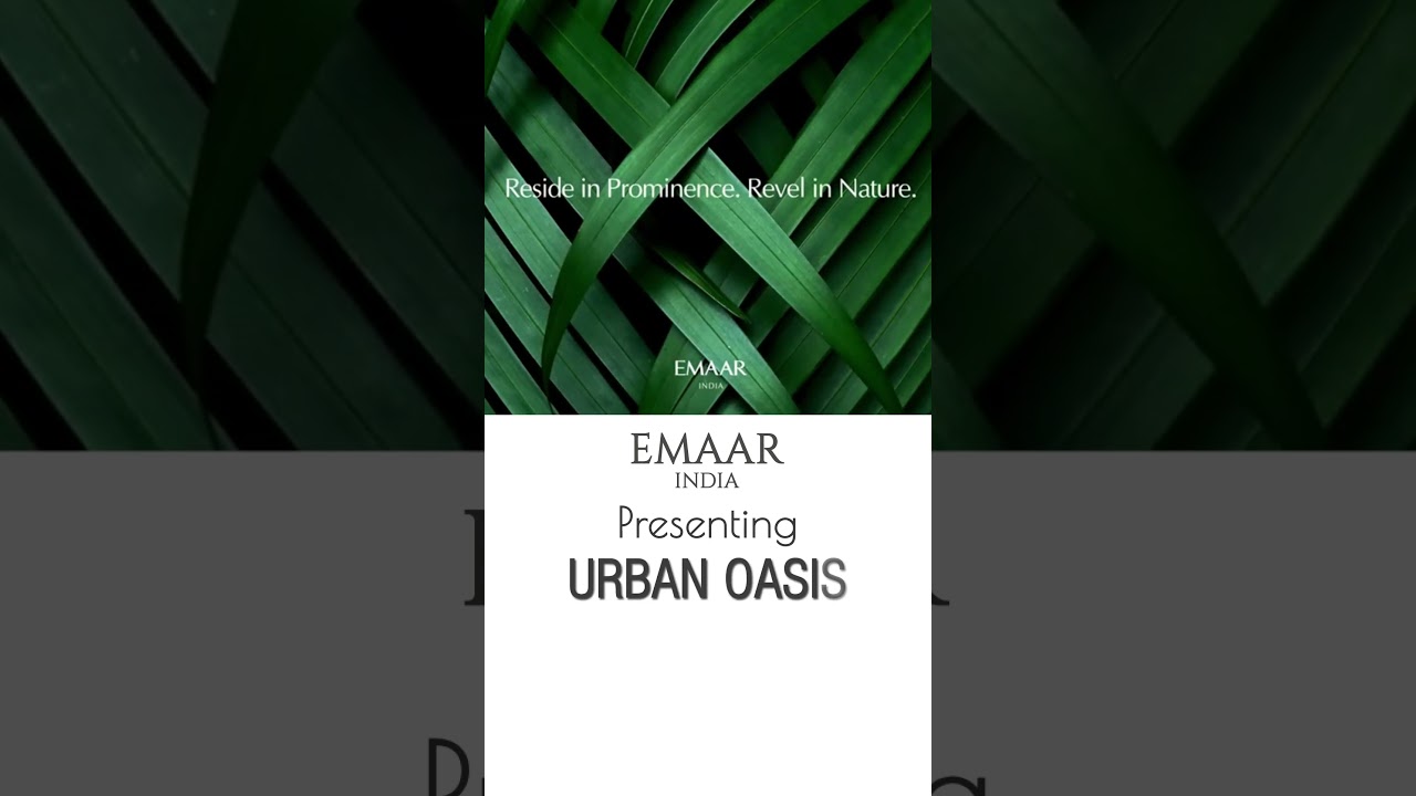 Emaar 62 new launch | emaar urban oasis new launch sector 62 | emaar new launch on sector 62 Gurgaon