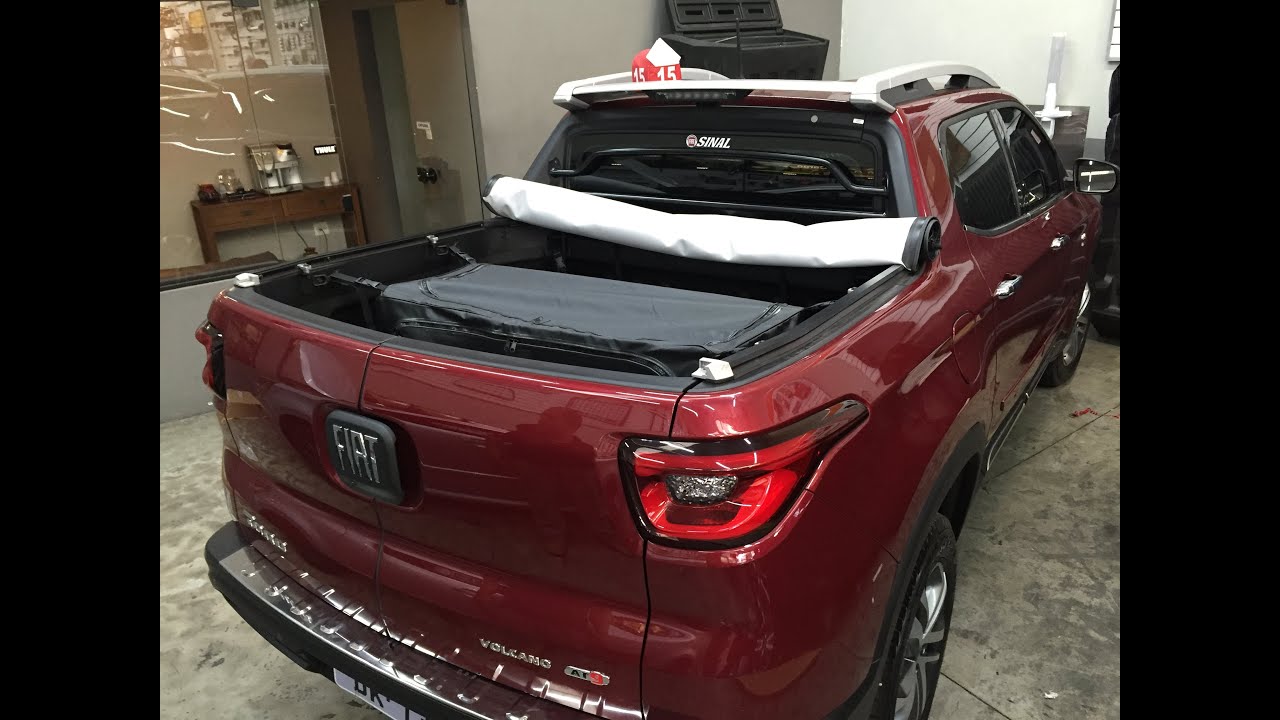 Fiat Toro - Bolsa de Caçamba 450L - Divisor de cargas - Dk136 Acessórios