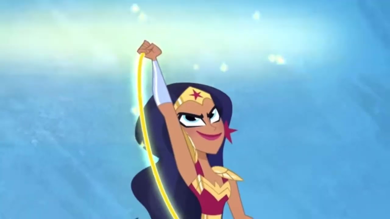 Super hero squad hero up sequence (DC superhero girls style)
