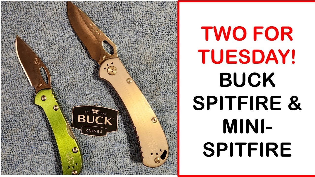 Two For Tuesday:  Buck Spitfire (722) and Mini-Spitfire (726) #thriftykaniffy