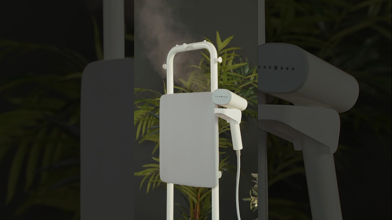 Xiaomi Standing Garment Steamer &mdash; отпариватель и вешалка 2в1. #xiaomi #отпариватель