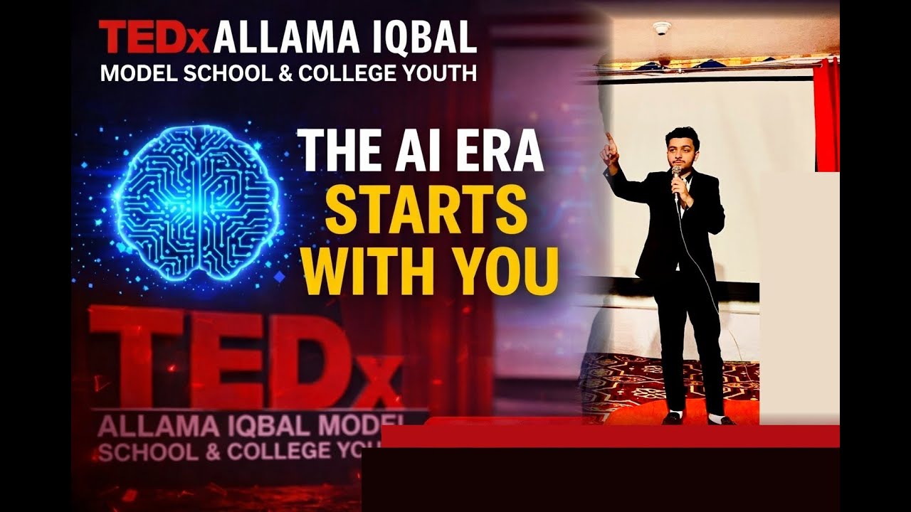 The AI Era Starts With You | Zain Ali Khan | TEDxAllama Iqbal Model School and College Youth