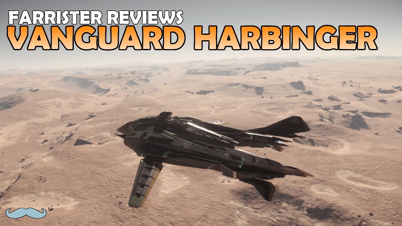 Обзор Aegis Vanguard Harbinger | Геймплей Star Citizen 3.17 4K