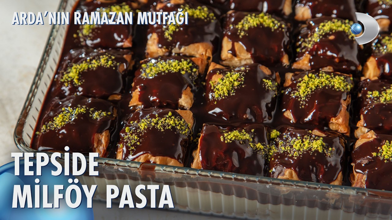 Tepside Milföy Pasta | Arda'nın Ramazan Mutfağı 24. Gün