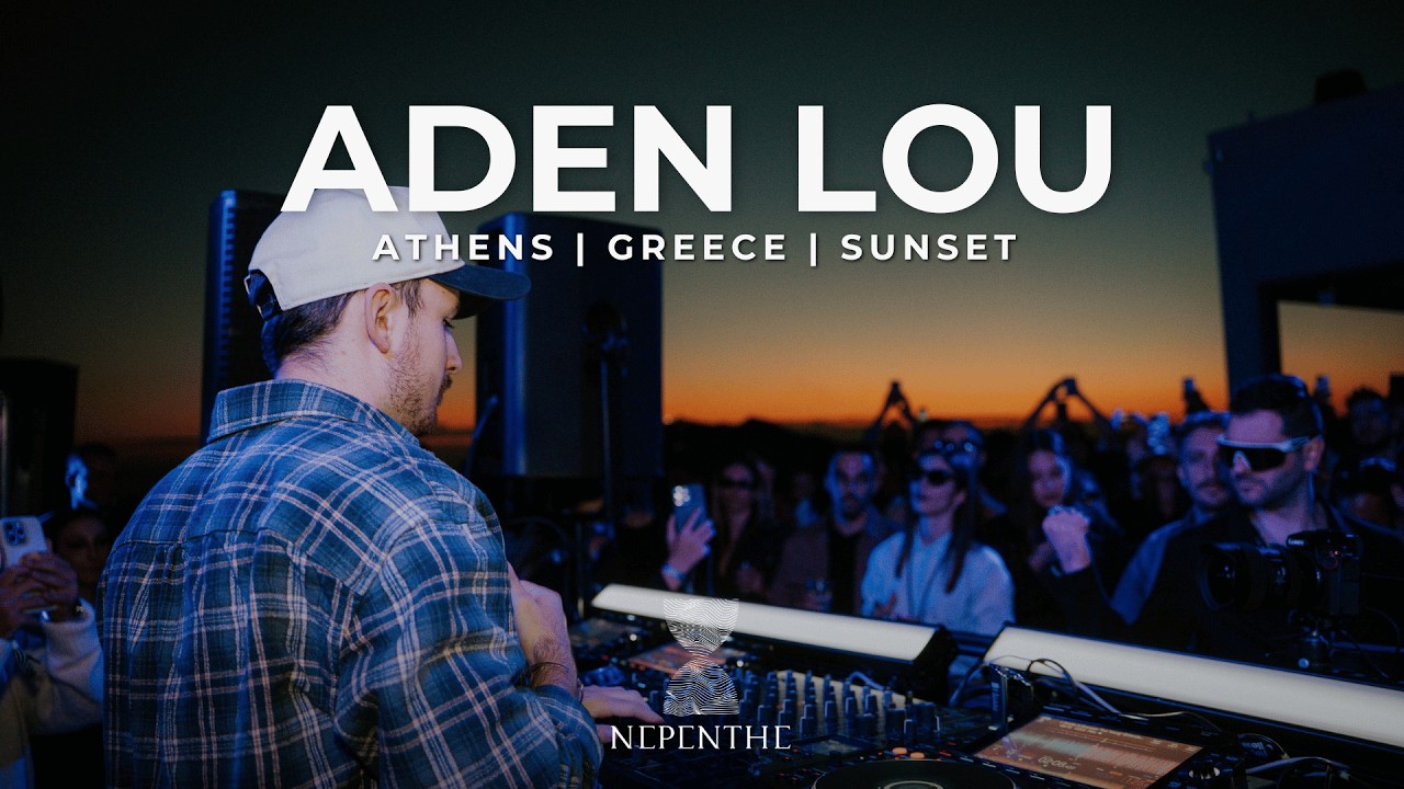 Aden Lou for NEPENTHE X Luna Morada | First Time in Greece | Sunset Mix  @adenlou-music