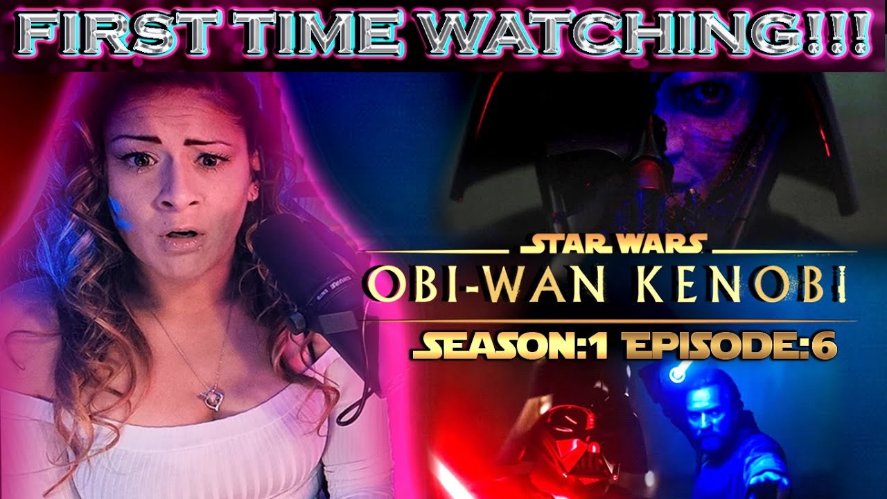 OBI-WAN KENOBI 1x6 FINALE REACTION!! BROKE MY HEART | FIRST TIME WATCHING | STAR WARS DISNEY PLUS