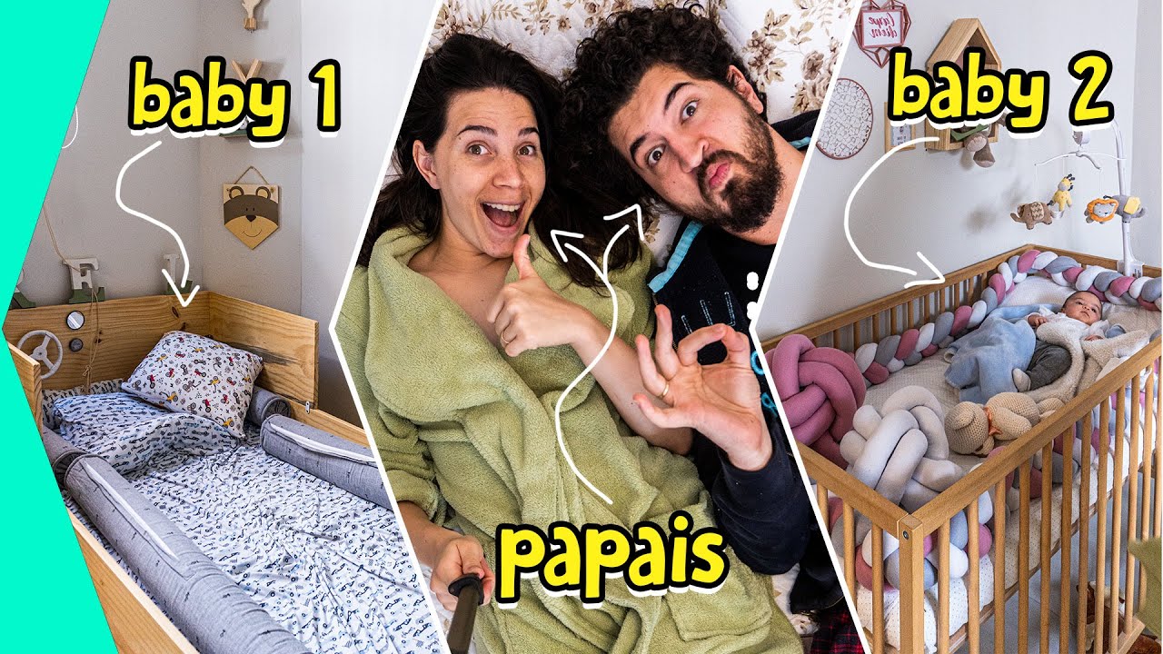 TOUR QUARTO COMPARTILHADO COM O BEBE, O IRMÃO E O CASAL