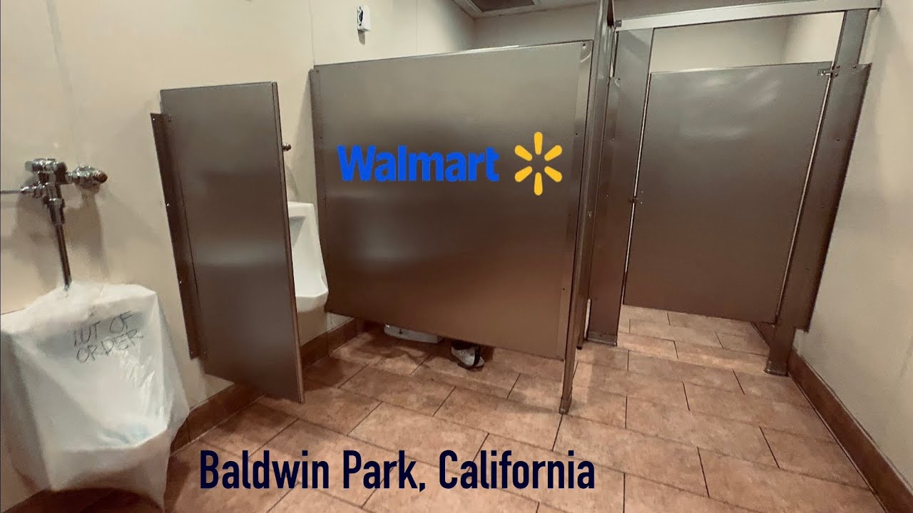 Men’s Women’s Family Restroom | Toto Toilet Flush | Speedflow Hand Dryer | Walmart, Baldwin Park, CA