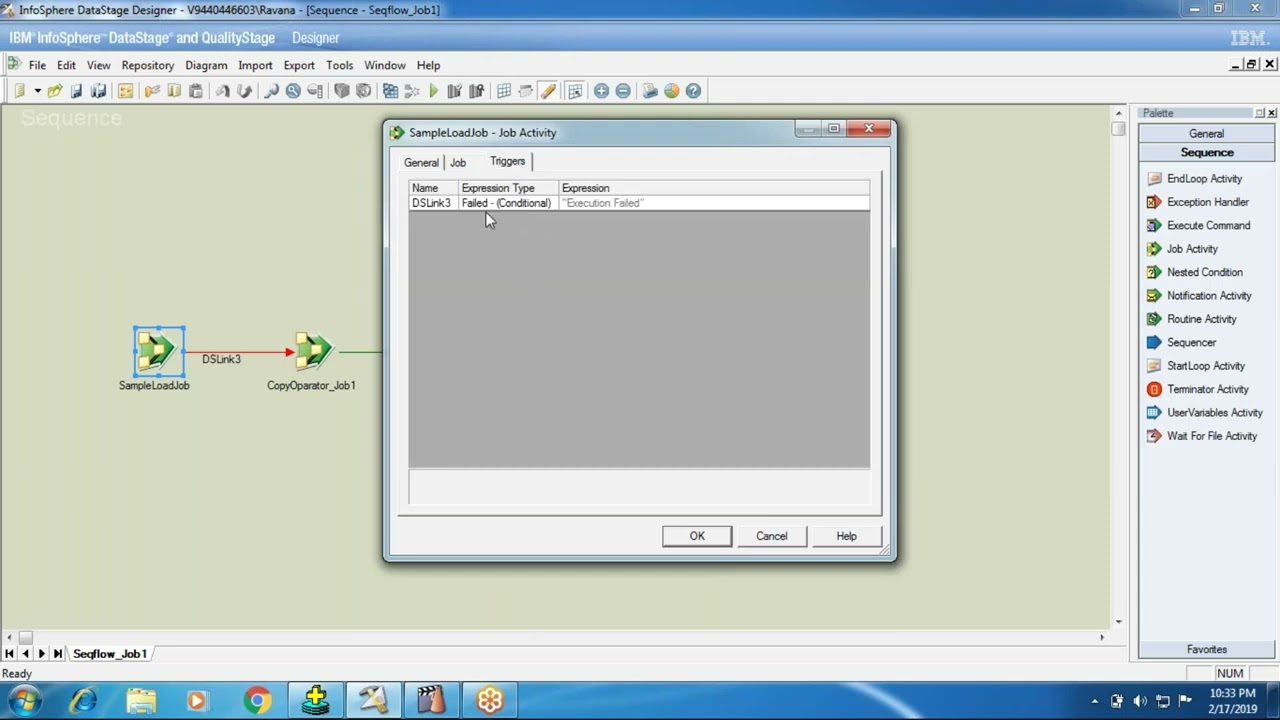 TRIGGER CONDITIONS  in Datastage in English | By Rajesh Chepuri Video Class 42 | KPH Trainings