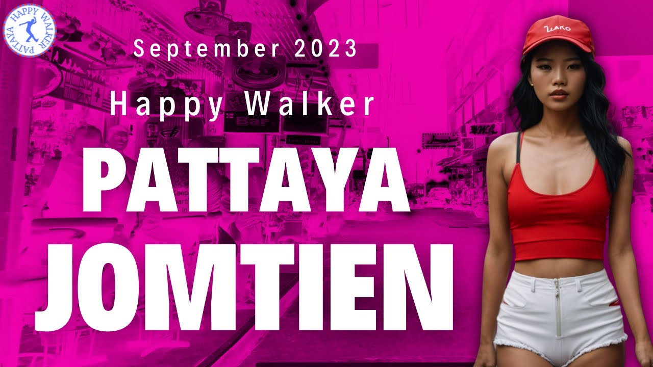 Pattaya Jomtien. Good life. Thailand December 2023.