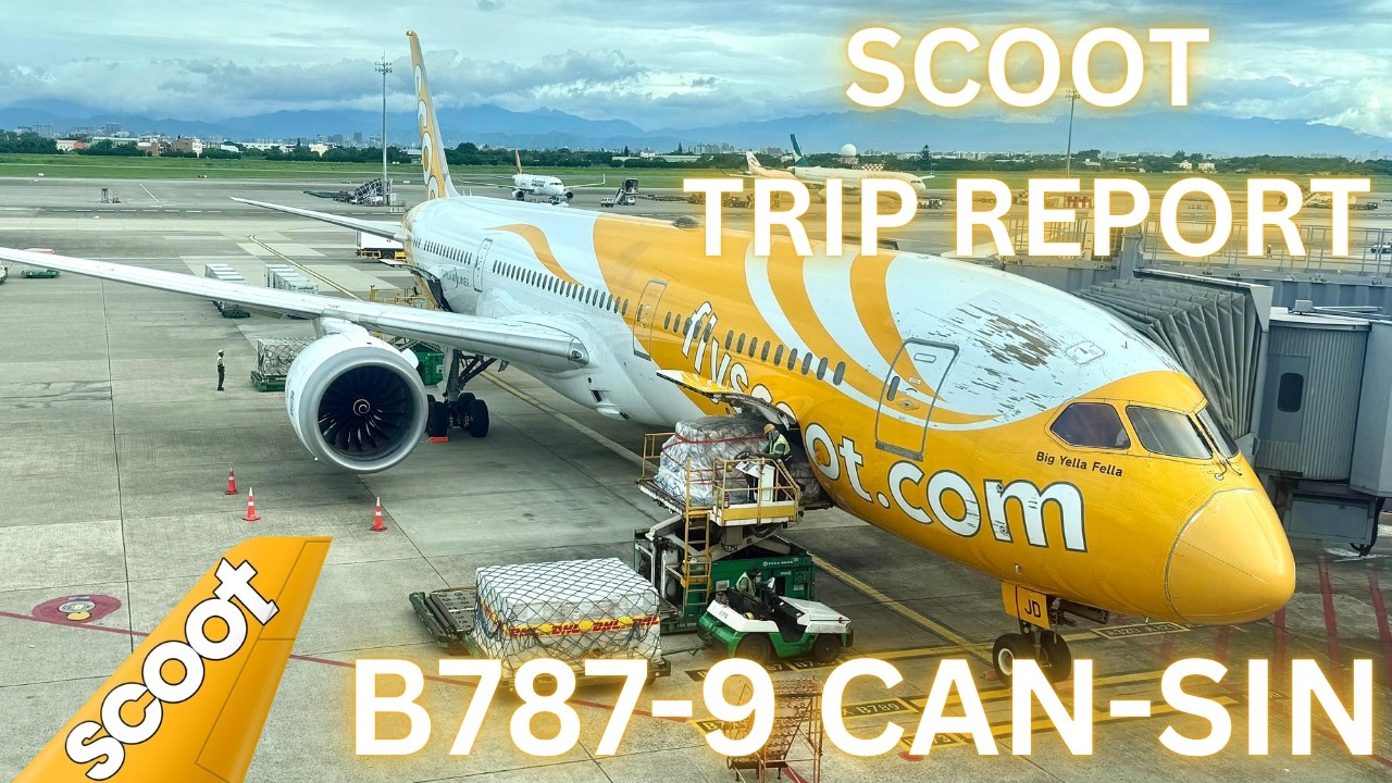 TRIP REPORT | Scoot Boeing 787 | Guangzhou to Singapore