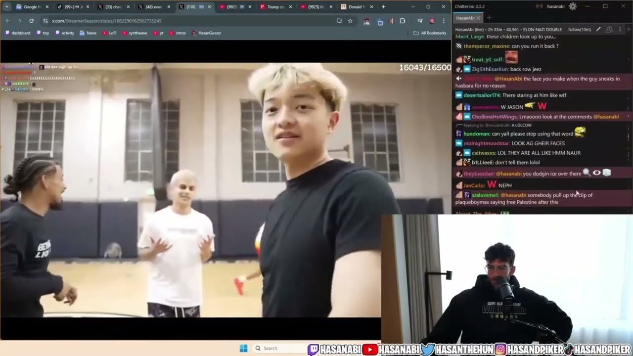 Hasanabi react to the FaZe Member get tricked to be in a video for Israel by gym owner