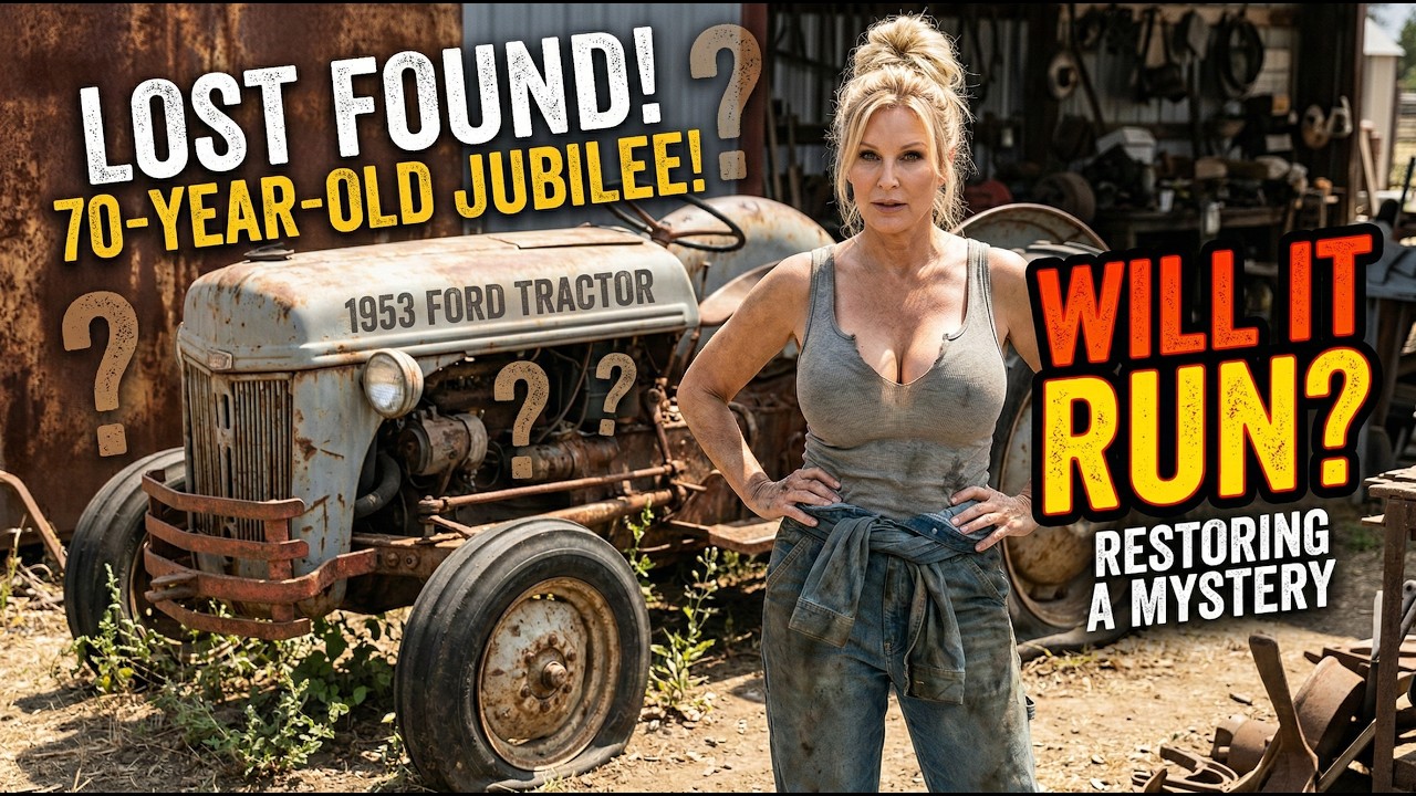 1953 Ford Jubilee Tractor Restoration – Golden Anniversary Barn Find