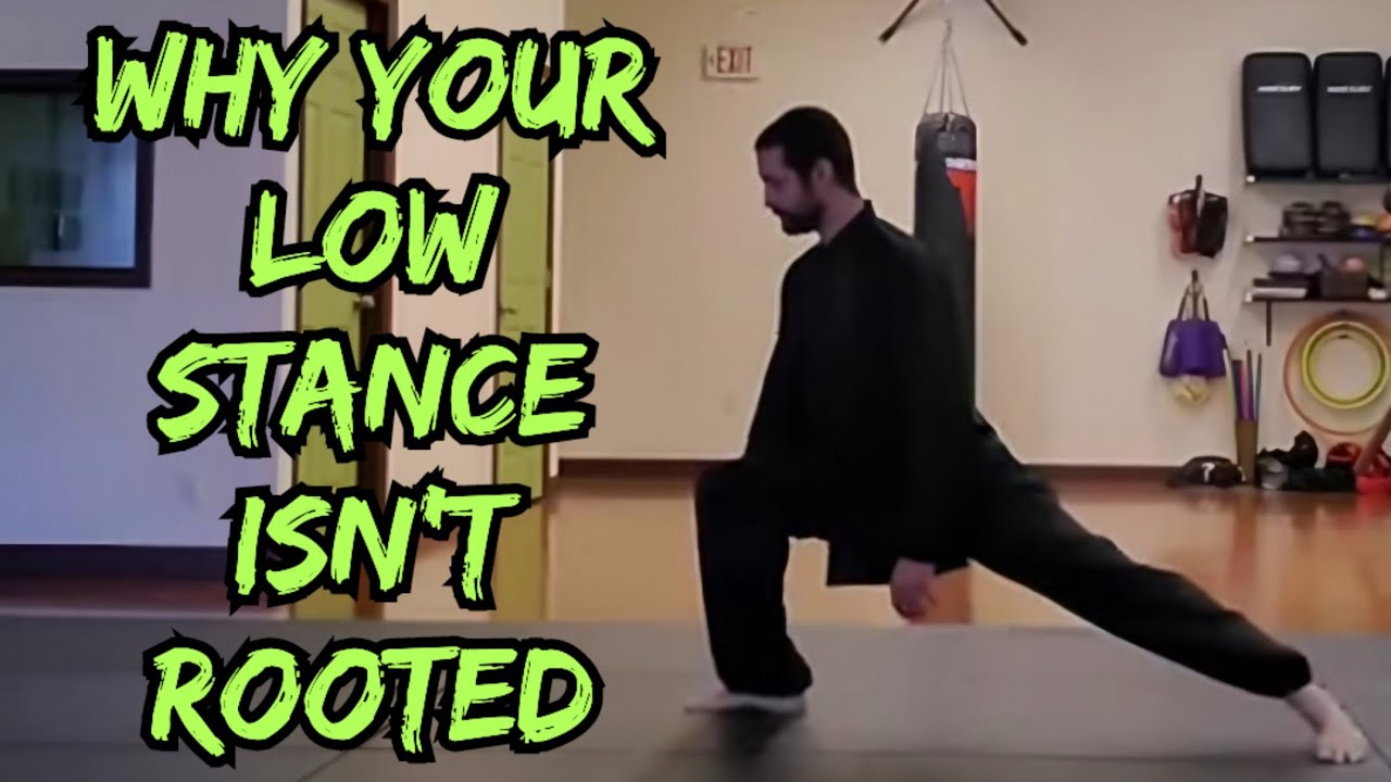 Common Tai Chi Mistakes: Low Stance Equals Sinking