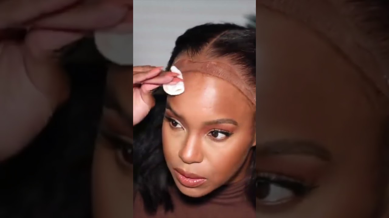 2 WIGS IN 1?! No bald cap straight to curly install! #wiginstall #wigtutorial #wigreview #amazonwigs