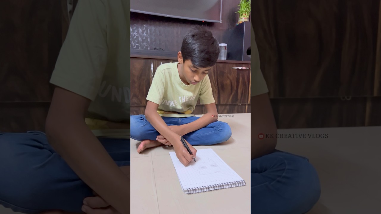 CM Revanth Reddy garu 😱 Can you please Rate My Drawing #kkcreativevlogs