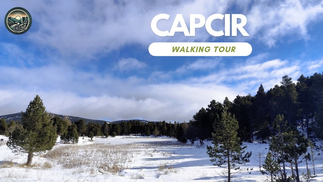 Snowshoeing Adventure in Capcir: Unedited 40-Minute Walking Tour