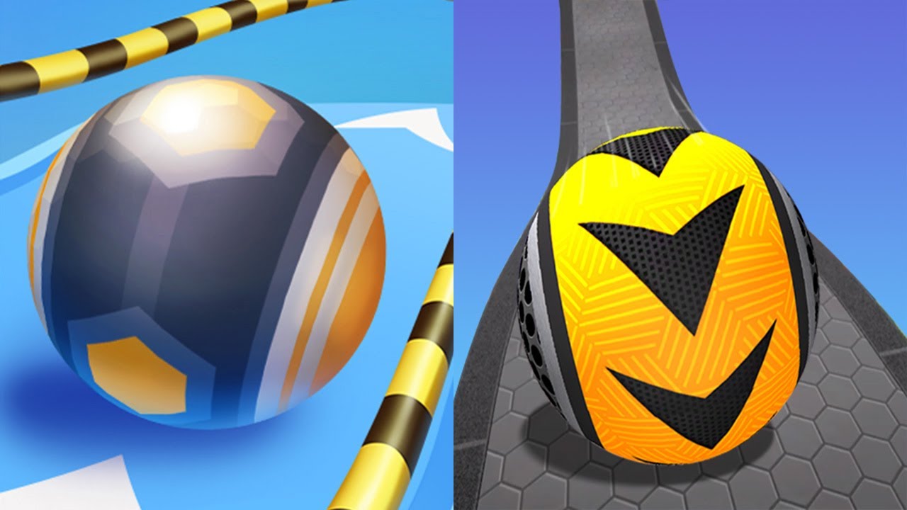 Action Balls VS Rolling Ball Sky Escape - All Levels SpeedRun Gameplay Android iOS Ep 1