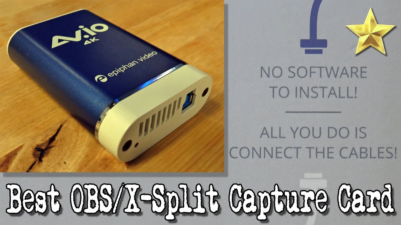 Best USB 3.0 4K Video Capture Card for OBS Studio & XSplit Broadcaster!