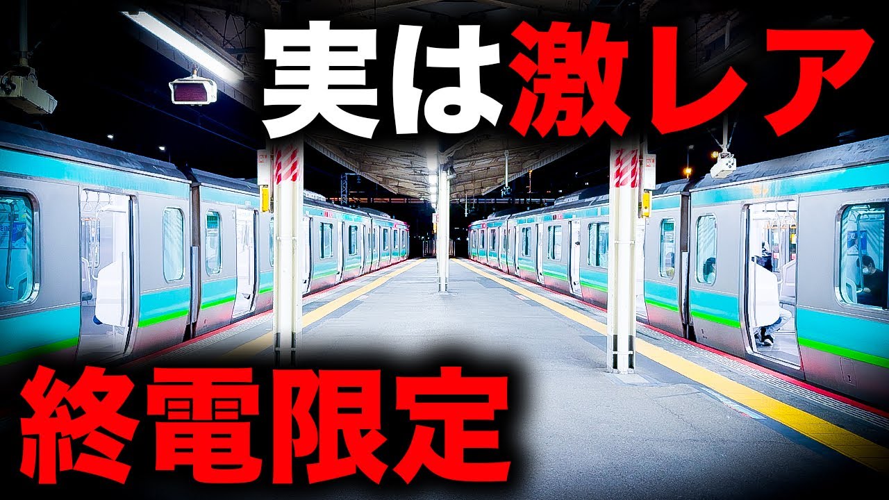 【1日1本】たくさんありそうで実は珍しい常磐線の激レア終電を乗り通してみた｜終電で終点に行ってみた#105
