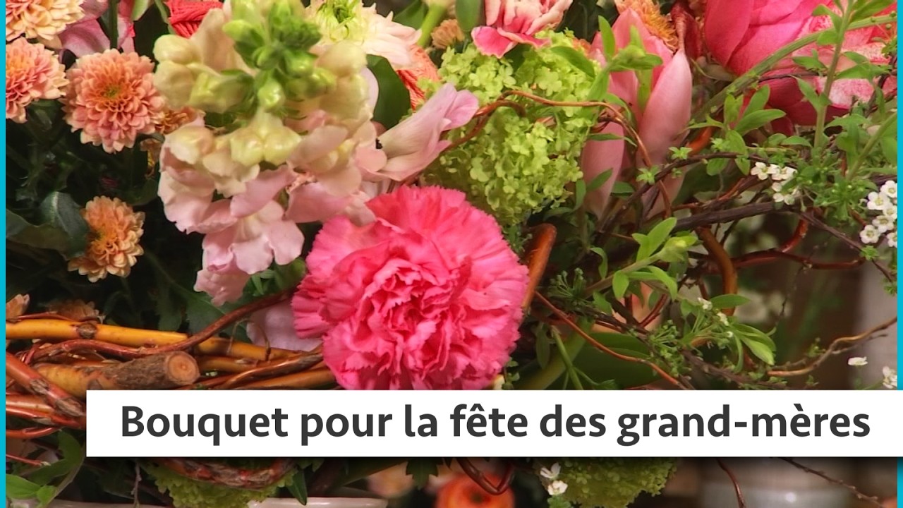 Atelier du jardin : Bouquet pour la fête des grand-mères